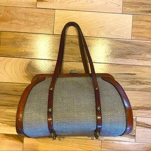 John Romain Leather Vintage 1960’s Handbag